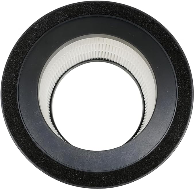 Nispira True HEPA Replacement Filter for Air Purifier, Compatible with Tao Tronics TT-AP001, 2 Packs