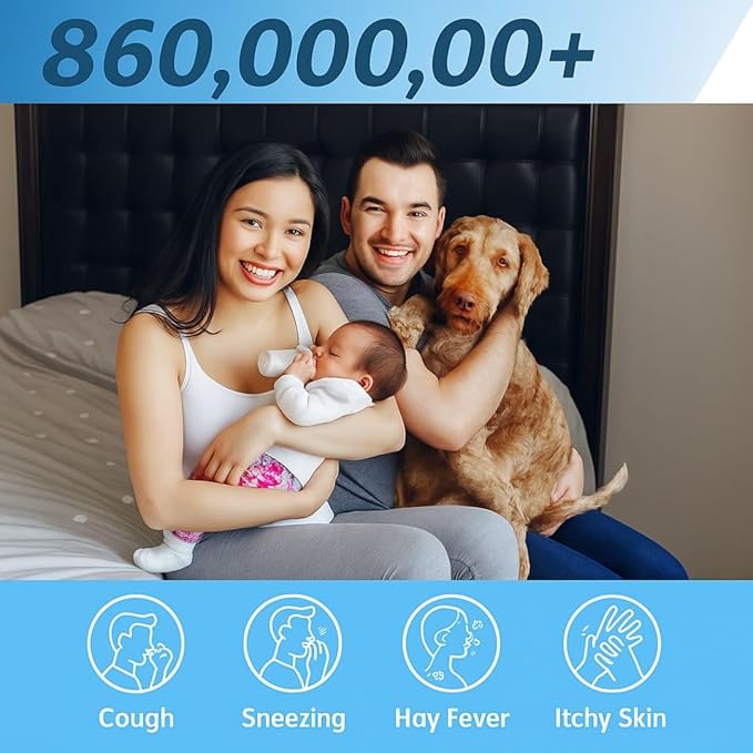 Nispira AER1 Filter Replacement for Holmes Air Purifier HAPF30AT HAP242-NUC, True HEPA Carbon Infused Odors Dust VOCs Remover, 4 Packs 1.2 x 10 x 4.6 Inches