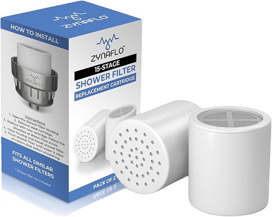 15-Stage Shower Filter Replacement Cartridge (2-Pack)