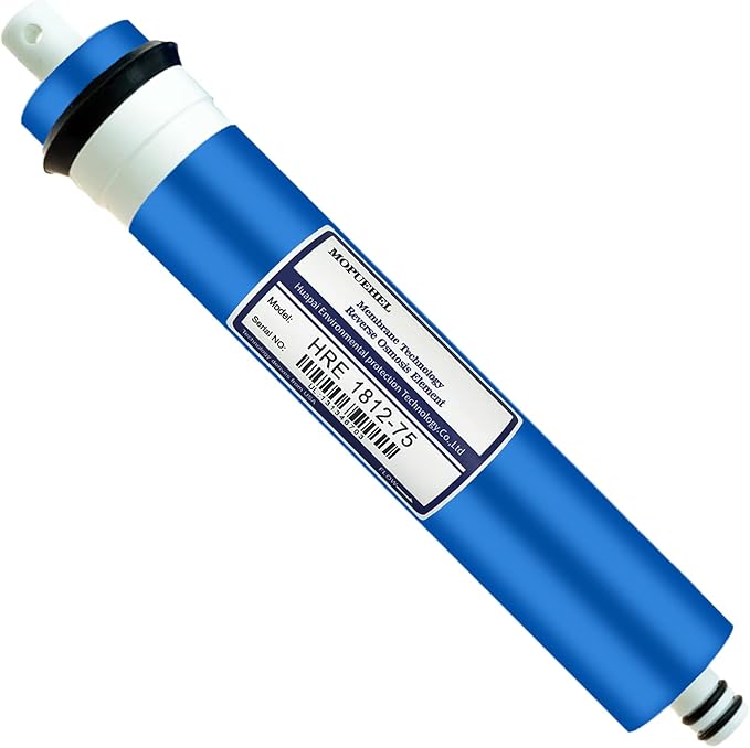 75 GPD RO Membrane Filter Replacement, Reverse Osmosis Membranes, Compatible for iSpring RCC7 / RCC7AK / RCC7P / RCC7P-AK / RCC7D / RCC7U, APEC ROES-UV75-SS/ROES-UV75 / ROES-PH75 (1 Pack)