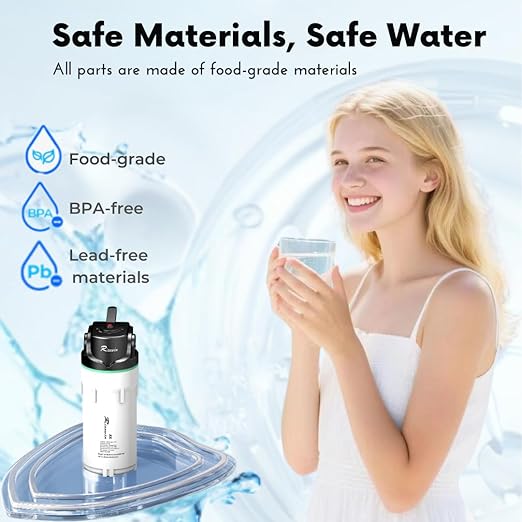 8GPM Whole House Water Filter & Water Filtration System – 3-Stage Chlorine/Sediment/Rust Filtration | Outdoor -11°F | Quick Install for Renters/Homeowners (Easy Replacement)