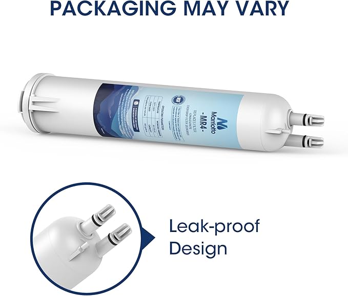 MARRIOTTO MRW4 Refrigerator Water Filter Compatible with EDR3RXD1, 4396841, 4396710, Filter 3, 46-9083,46-9030, 9030, 9083 Refrigerator Water Filter | 3 Pack