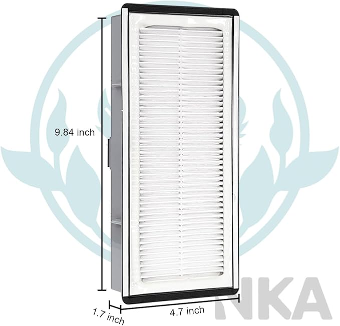 NKA A/D/H HPA060 True HEPA Odor Reduction Replacement Filters For Air Purifier Compatible with FAP-TT-ADH, HAP9243, HAP9415, HAP9423, HPA060(BWM) Filter. 4 Pack