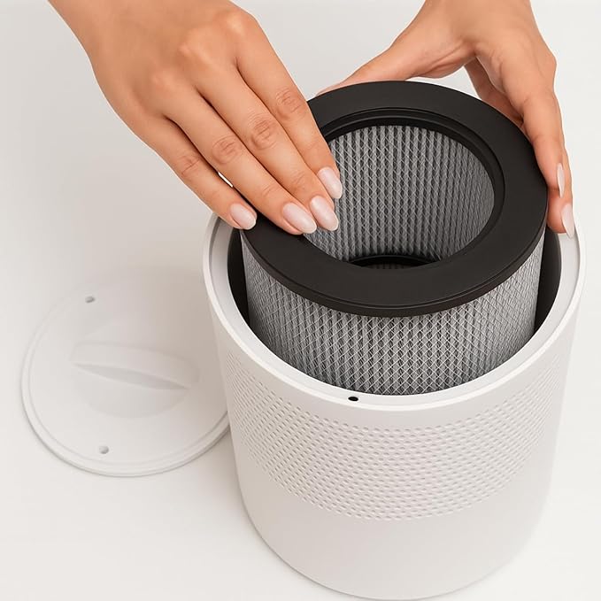 Nispira 3-in-1 True HEPA Activated Carbon Filter Replacement For Bissell MYair Personal Air Purifier 2780A 2780 27809, Compared to Part 2801. Size 7" x 7" x 6.1". 3 Pks (NOT FOR MODEL 3139A)