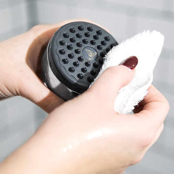 AquaBliss TurboSpa ECO 3 Inch High Pressure Shower Head w/Flow Restrictor Melts Stress into Bliss at Full Power. 42 Nozzle Wide Spray High Flow Showerhead Drenches You Fast, No Dry Spots Guaranteed