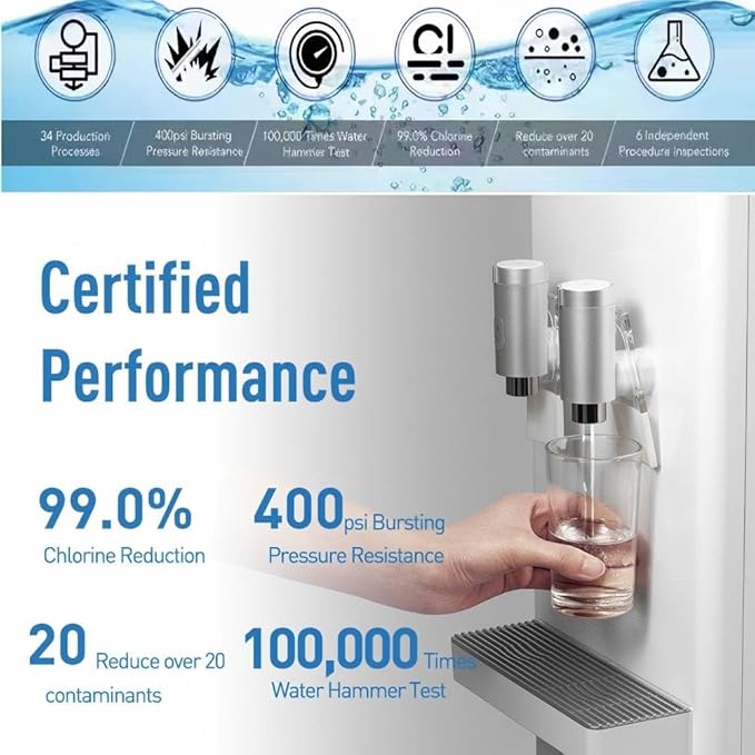 Replacement water filter and EDR1RXD1, Filter 1, EDR1RXD1B, W10295370, WHR1RXD1, KAD1RXD1, P4RFKB2, P8RFWB2L, 46-9930,46-9081 compatible is water filters(2Pack)