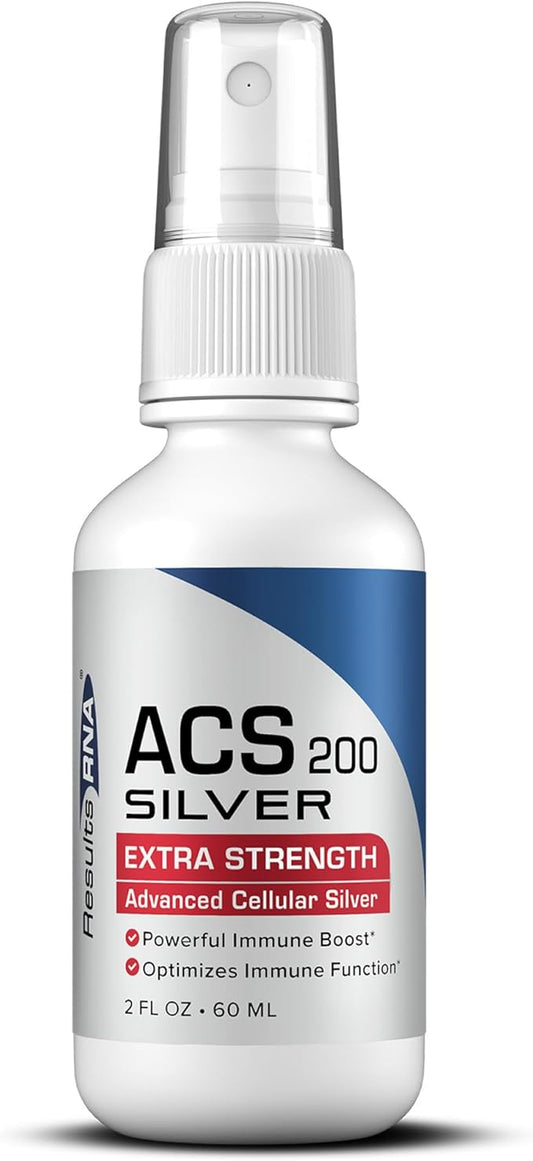 Results RNA - ACS 200 Silver Extra Strength Immune System Support – Advanced Cellular Colloidal Silver Supercharges Your Immune System. Recommended by Doctors Worldwide ( 2 oz )