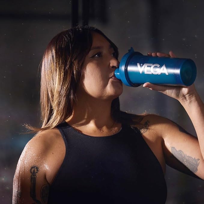 Vega Protein + Creatine - 30g Plant-Based Protein, Chocolate, 13 Servings, 3g Creatine, 5g BCAAs, Vegan, Keto, Gluten Free, Dairy Free, Low Carb, for Muscle Growth & Repair, Drink Mix, 23.4oz