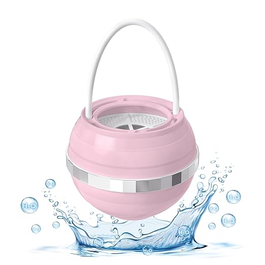 Bath Filter for Tub - 8 Stages Bath Water Filter for Tub Faucet, Hard Water Softener to Remove contaminants, Chlorineand Fluoride, 2,500 Gallons of Filtration, BPA Free (Pink)