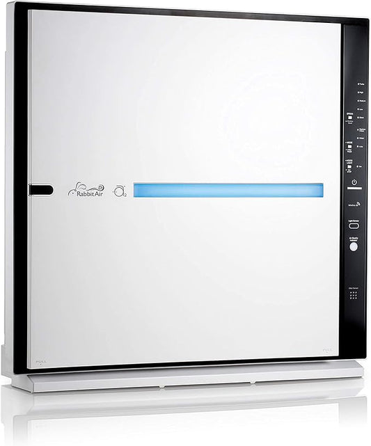 Rabbit Air, MinusA2 Air Purifiers for Home, Ultra Quiet HEPA Air Purifier - Wall Mountable Air Purifiers for Home, Allergies, Dust, Mold, Smoke & VOCs - (SPA-780N, White, Asthma and Allergy Friendly)