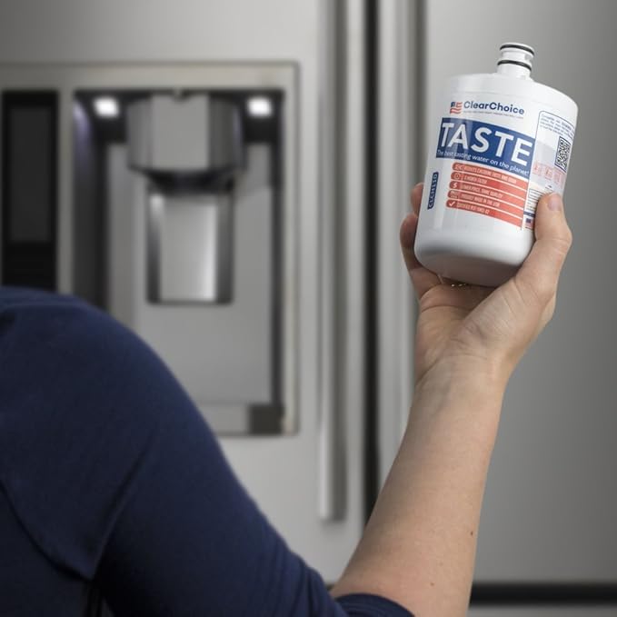 Clear Choice CLCH110 compatible for LT500P Refrigerator Water Filter LG 5231JA2002A Filter NSF 42 Certified