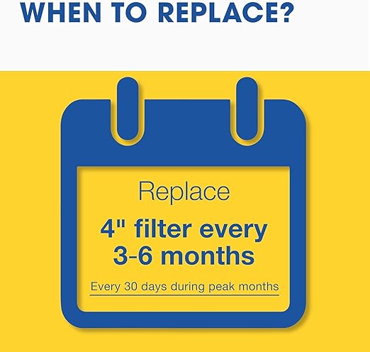 Aerostar 20x25x4 MERV 11 - 6 Count - Pleated HVAC, Furnace & Air Conditioner Filters - Removes Dust, Cold & Flu Germs, Lint, Mold, Pet Dander, Allergy-Causing Pollen, Smog & Smoke