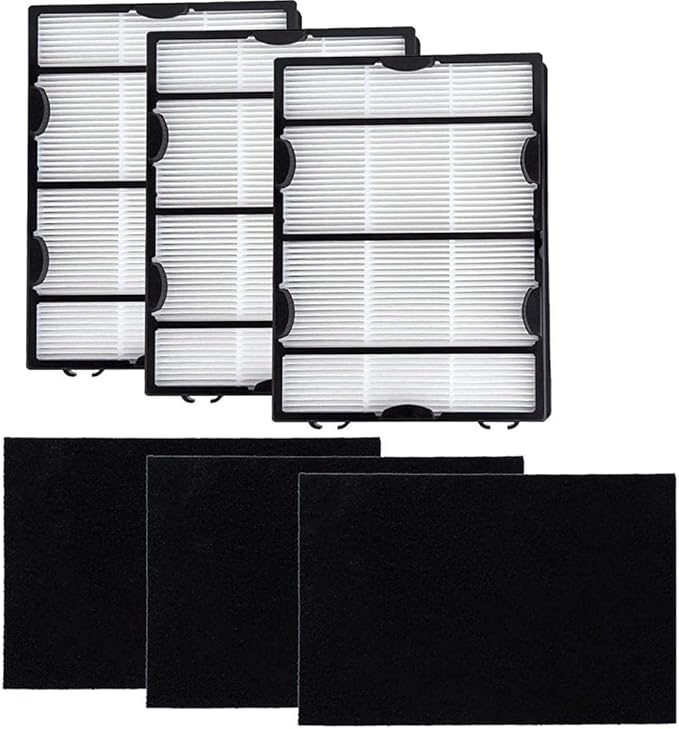 HAPF600 Filter for Holmes Air Purifier Filter B replace HAP726-U HAP1625 HAPF600D-U2 fits GE 106633 106643 106653 Models, Replacement Holmes HEPA Air Filter by TOPEMAI