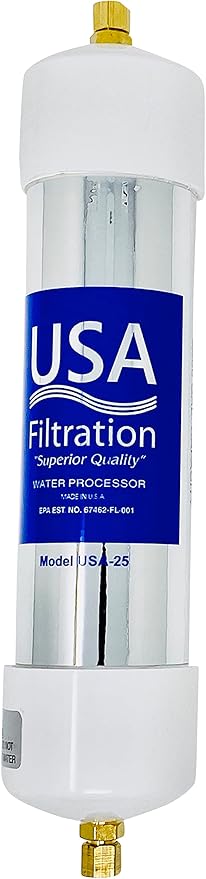 Appliance Water Filter, Ice Maker Filter USA-25 (Replaces NSA Model 25I) Made in America by USA Filtration