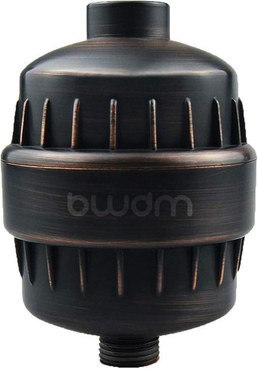 Shower Filter,Hard Water filter Shower Head Filter 15 Stage Cartridge Remove Chlorine Heavy Metals and Other Sediments,Vitamin C Water Softener Reduces Dry Itchy Skin,Dandruff BWDM(Oil-Rubbed Bronze)