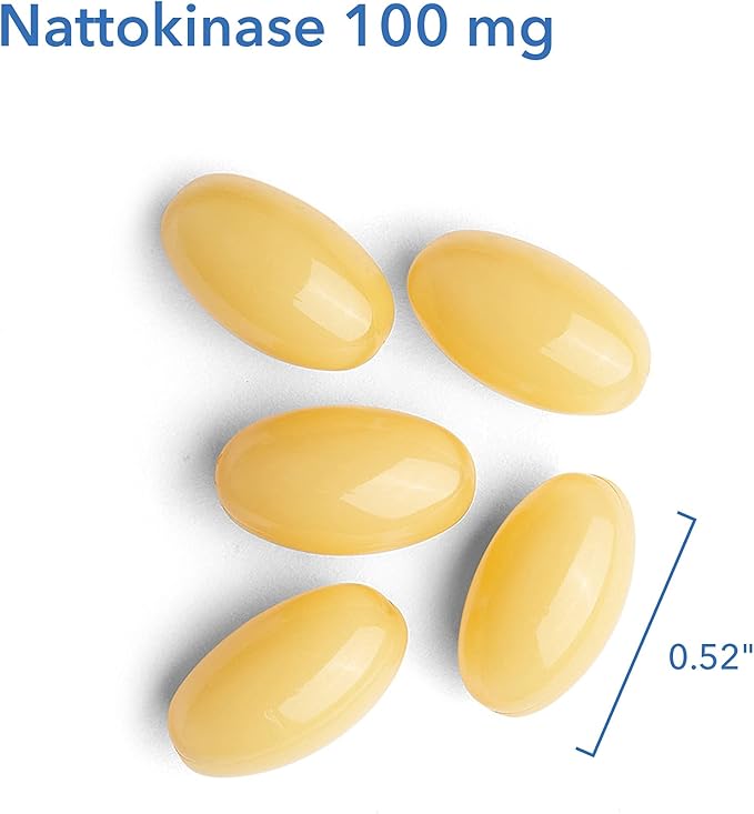 Allergy Research Group Nattokinase 2000 FU / 100mg - Nattokinase Supplement for Women and Men, Natural Enzyme Support for Heart and Blood Health - 180 Softgels