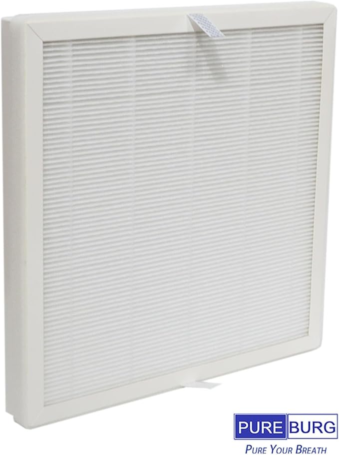 PUREBURG Replacement Filter Compatible with Mooka E-300L Air Purifier,6-Pack H13 HEPA Activated Carbon 2-in-1 3-Stage Filtration Air Clean Dust VOCs