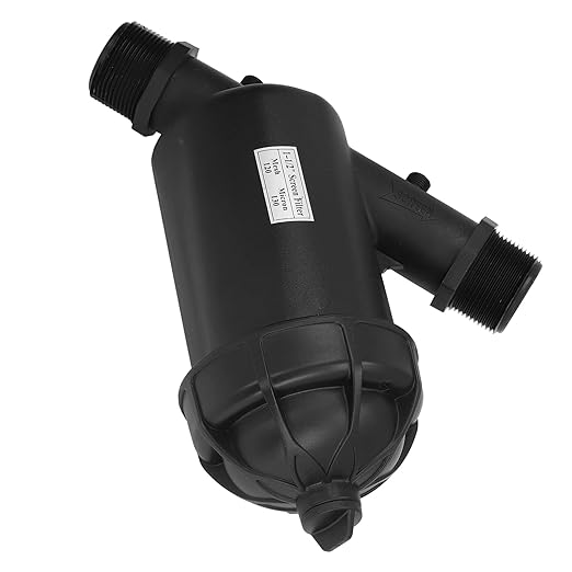 120 Mesh Drip Filter G1‑1/2 Male Thread Disc Filter for Gardening Greenhouse Irrigation