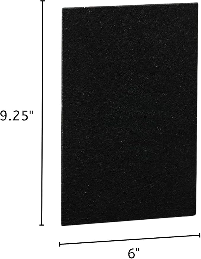 Nispira Carbon Pre Filters Replacement Compatible with Holmes HAPF600DM-U2 HAPF600 HEPA Filter. Replaces Part HAPF60, Filter C, 8 Pack