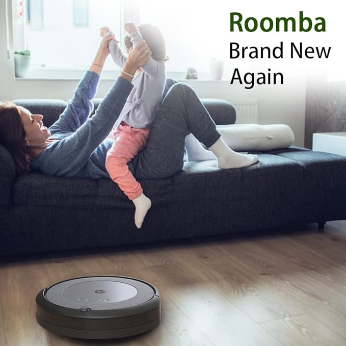 Replacement Parts Accessories for iRobot Roomba i7 i6 i8 i3 i4 i1 e5 e6 I E J Series Vacuum Cleaner Includes 1 Multi-Surface Rubber Brush,and 3 Pack Filter,3 Side Brushes