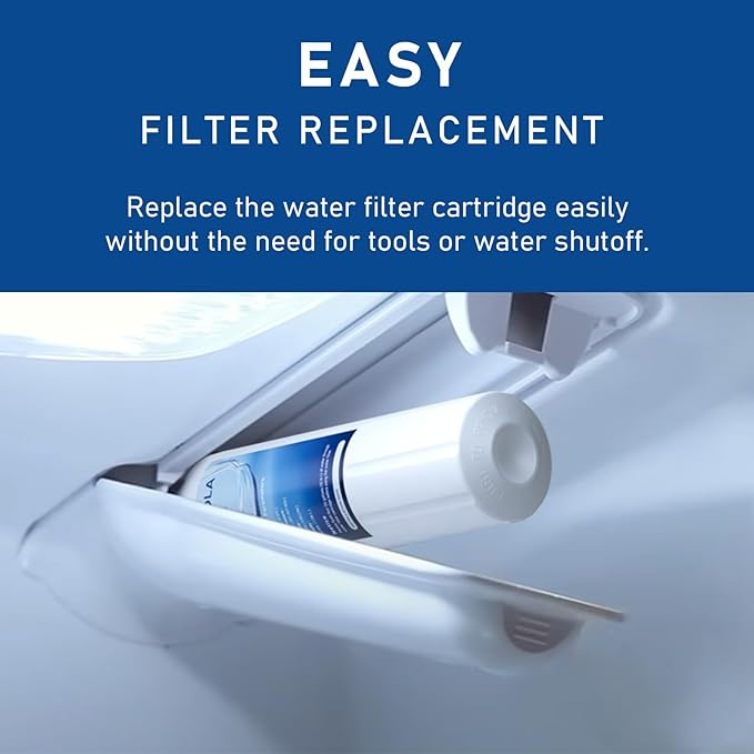 KAD4RXD1 Water Filter Replacement, Compatible with KitchenAid KAD4RXD1, KitchenAid KRFC300ESS, KBFS20EVWH, KBFS25EWMS, KFCO22EVBL, KFCP22EXMP, KFCS22EVMS, KFIS20XVMS, KFXS25RYMS (3 Pack)