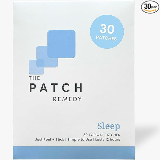 Sleep | Valerian, Passionflower, Hops, Magnesium Glycinate | 30 Patches