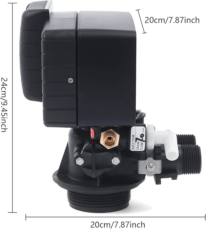 5600xstst Time Type Water Softener Control Valve, Water Softener Head 5600 Timer Control Valve, Time Type Softening Water Control Valve Whole House Water Treatment System(5600xstst Time Type)