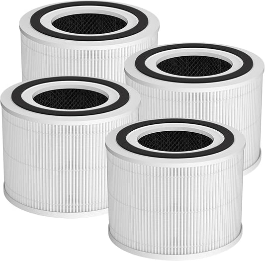 4 Pack 240 Replacement Filter Compatible with PuroAir 240 Air Purifier, Fit for Puroair HEPA 14 Air Purifier Filter Replacement