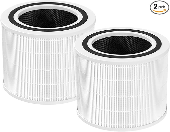 Core 200S Replacement Filter Compatible with LEVOIT Core 200S and Core 200S-RF Smart WiFi Air Purifier, High-Efficiency 3-in-1 True H13 HEPA Activated Carbon Filter (White)