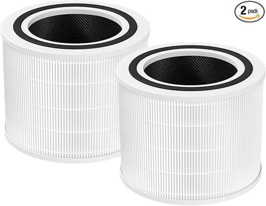 Core 200S Replacement Filter Compatible with LEVOIT Core 200S and Core 200S-RF Smart WiFi Air Purifier, High-Efficiency 3-in-1 True H13 HEPA Activated Carbon Filter (White)