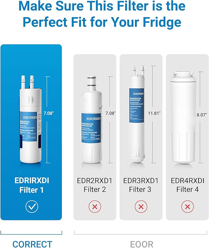W10295370A Replacement, Compatible With EDR1RXD1, WHR1RXD1, W10295370, KAD1RXD1, Kenmore 46-9081, 9930, 46-9930, 9081, 2 Pack