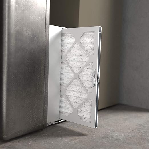 Amazon Basics 16x20x1 Air Filter 6 Pack, MERV 8 AC Furnace Filters (Actual Size: 15.75" x 19.75" x 0.75")