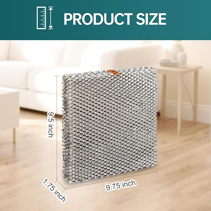 2-Pack 10 Replacement Humidifier Water Panel Evaporator Compatible with Aprilaire H510EZ1A 4793 Humidifier Filter or 500 500A 500M 558 110 220 10" x 13" x 1-5/8"10