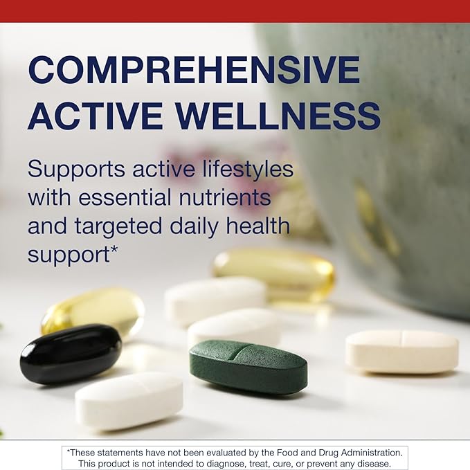 Metagenics Wellness Essentials Active Daily Packs - Multivitamins for Joint Support* - Joint Supplement - with Magnesium, Vitamin C & Vitamin 12 - Non-GMO & Gluten Free - 30 Packets