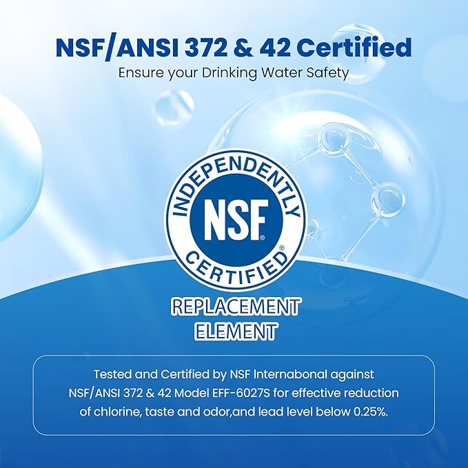 Waterspecialist DA29-00020B Replacement for Samsung Water Filter DA29-00020B, HAF-CIN/EXP, DA29-00020B-1, HDX FMS-2, RS25J500DSR, RF28HMEDBSR, RF263BEAESR, RF4287HARS, DA97-08006A-1, 4 Filters