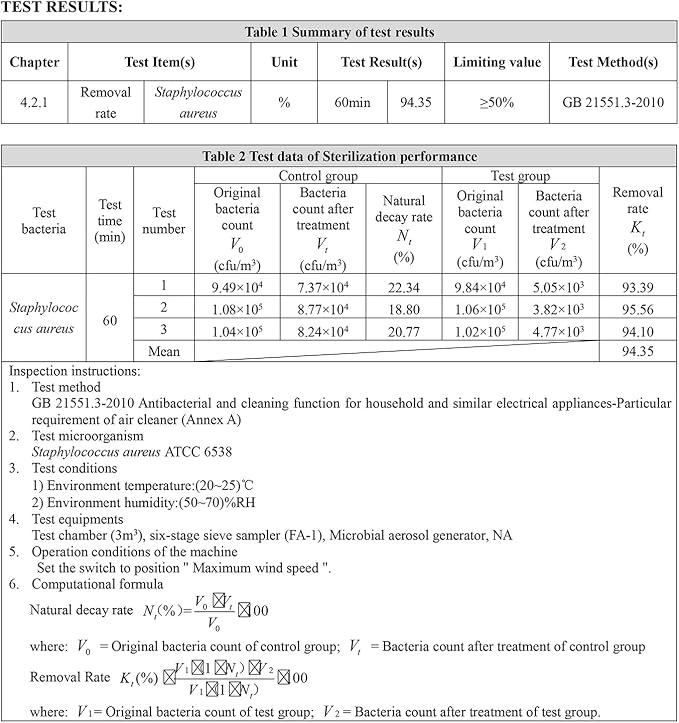Water-Based Purifier Air Washer, Air Revitalizer & Freshener, Air Fresher with 7 LED Color Changing Light for Rooms (Blue)