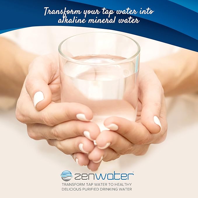 Genuine Micro Ceramic Dome Filter Replacement - Exclusively for Zen Water Countertop Gravity Filtration System - Clean and Mineral-Rich Hydration