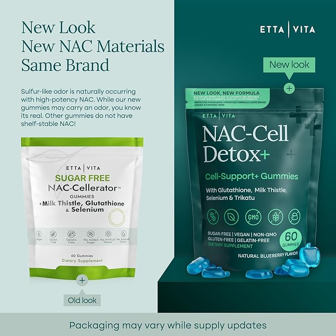 Sugar-Free NAC Gummies, N-Acetyl Cysteine Supplement with Milk Thistle, Glutathione, & Selenium, NAC Complex for Energy, Respiratory Health, Liver Detox & Cleanse, Kidney, Antioxidant Support