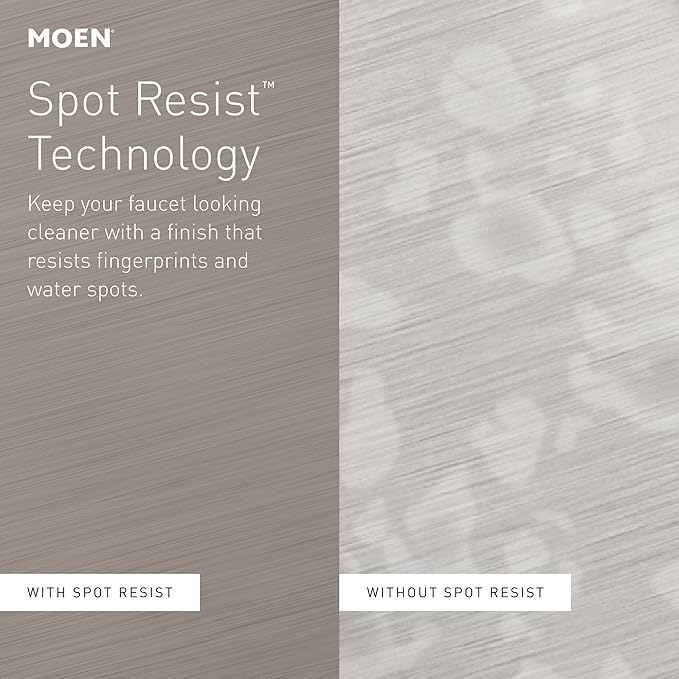 Moen Engage Magnetix Shower Head with Handheld Sprayer, 6 Handheld Shower Head Spray Functions, Spot Resist Brushed Nickel Finish, 26100EPSRN