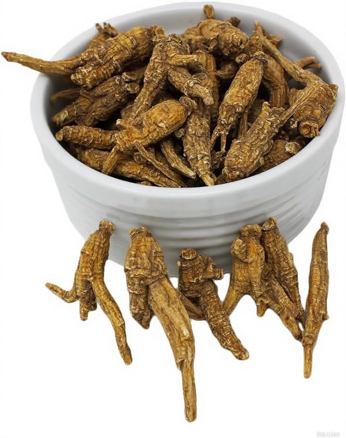 Wisconsin American Ginseng 8OZ, American Wisconsin Ginsengss Slices Root 西洋参/花旗参 Energy for Men & Women Ginseng in Soup, Tea Smoothies Large 4 Ounce 2 Box