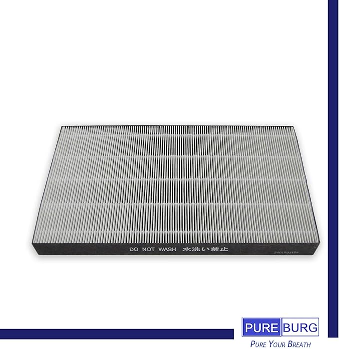 PUREBURG Replacement Filter Set Compatible with Sharp KC-860U PlasmaCluster Air Purifier, H13 HEPA + Activated Carbon + Humidifier Filter