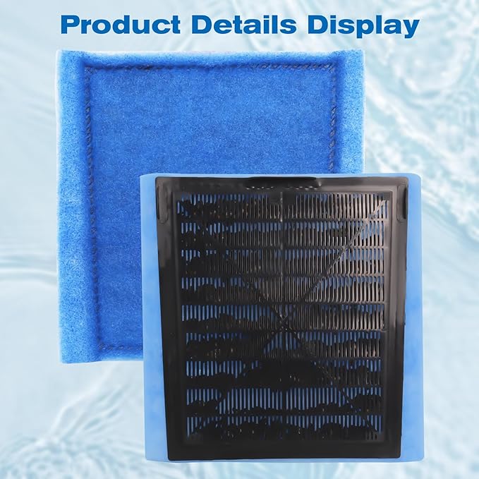 24 Pack Aquarium Filter Cartridges for Aqua-Tech 30-60/20-40 Gallon Fish Tank Power Filter Replacement EZ-Change #3