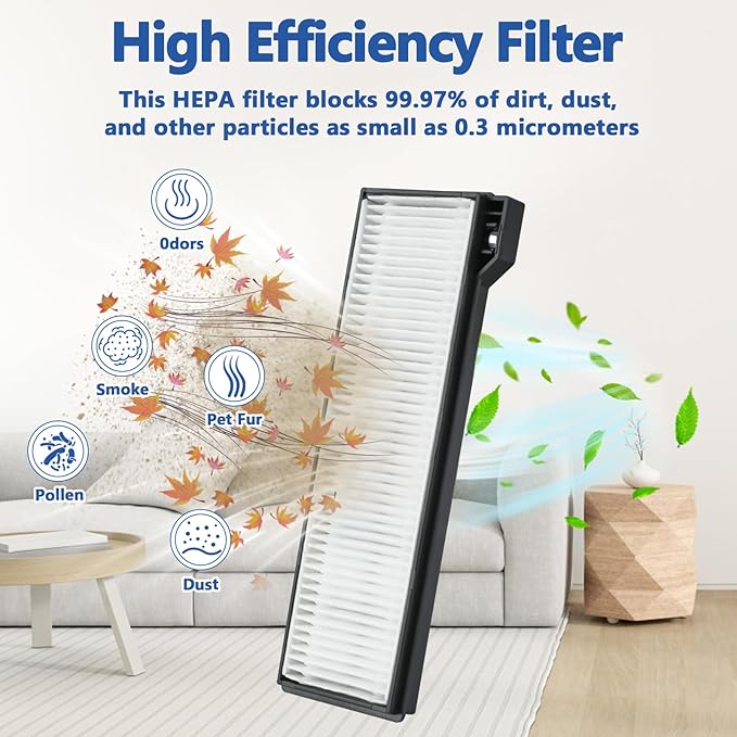 20 Pack X10 Pro Omni Replacement Parts Compatible with Eufy X10 Pro Omni Robot Vacuum Cleaner Accessories,1 Roller Brush, 2 HEPA Filters, 4 Mop Cloths, 6 Side Brushes, 6 Dust Bags, 1 Cleaning Tool