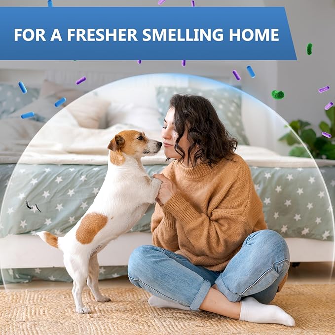 14 Packs Mixed Odor Neutralizer Cartridges Replacement Compatible with Shark AZ3000 AZ3002 HZ3000 HZ3002 IZ862H IZ562H ZD550 ZU102 Upright Vacuum, HP152 HP301 HP302 Air Purifier, Part# 1541FC3000