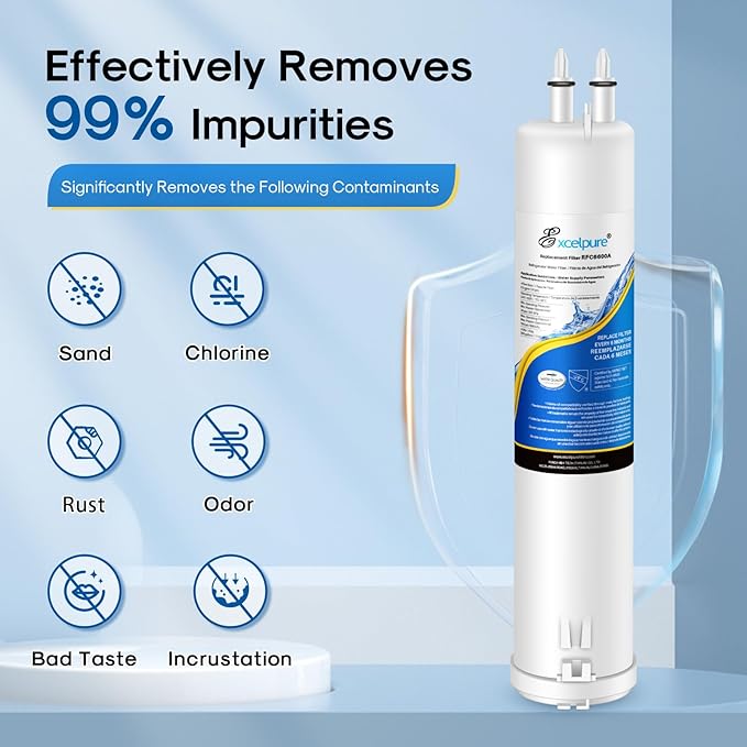 EDR3RXD1 Compatible with Everydrop® Filter 3, 4396841, 4396710, Kenmore 46-9083,46-9030, 9030, 9083, KAD3RXD1, WHR3RXD1 Refrigerator Water Filter, 2PACK