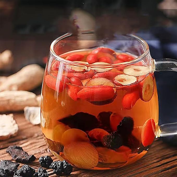 Kidney Tea Formula Ginseng Six Treasure Tea,𝑲𝒊𝒅𝒏𝒆𝒚 𝑪𝒍𝒆𝒂𝒏𝒔𝒆 𝑻𝒆𝒂,Ginseng,Red Date,Mulberry Chinese Health Formula For Men Women (40PCS)