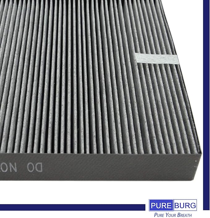 PUREBURG Replacement Filter Compatible with Sharp FP-F50UW KC-830U FP-P30U Air Purifiers FZ-F50HFU FZ-P30SFU,1-Pack HEPA Activated Carbon 2-in-1