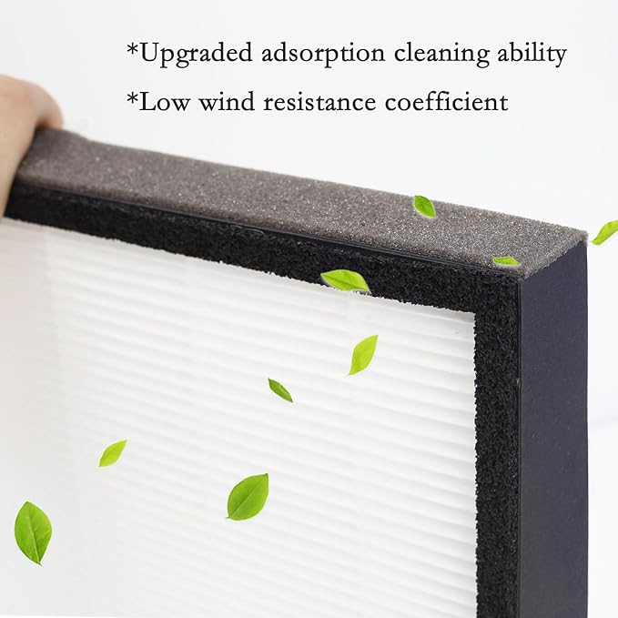 1 HEPA +2 Pre-Filters FLT5900 H13 True HEPA Air Purifier Replacement Filter J Compatible with GermGuardian FLT5900 Air Purifier AC5900WCA & AC5900WDLX, flt5900 Filter j