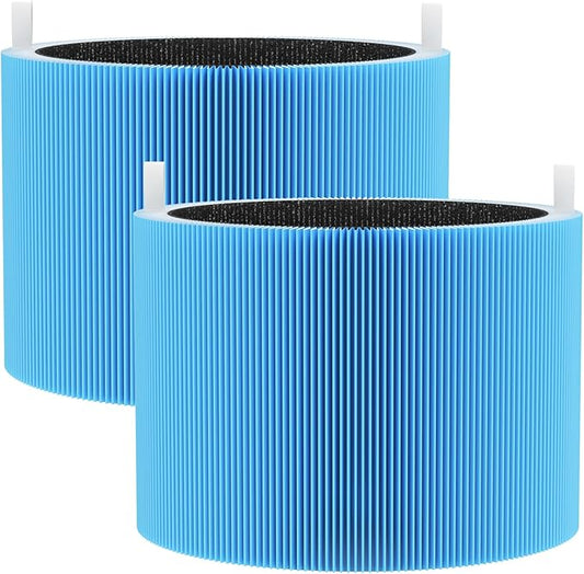 2 Pack 211i Max Replacement Filter Compatible with Blueair Blue Pure 211i Max Air Purifier, HEPA and Activated Carbon Replacement Filter for Blue Pure 211i-Max