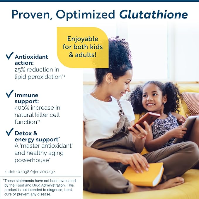 Researched Nutritionals Liposomal Glutathione (450mg) + Colostrum & Mushrooms Supplement for Immune Support - Enhanced Immunity Duo - Tri-Fortify Orange + Transfer Factor Multi-Immune (2 Piece Set)